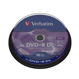 10 x DVD+R DL - 8.5 GB 8x -...